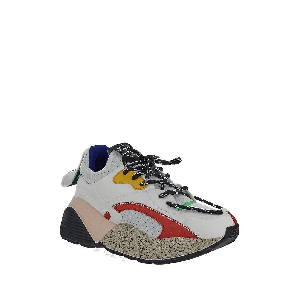 Stella McCartney White Vegan Leather Chunky Sneakers by Stella McCartney