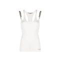 Stella McCartney White Cotton Tank Tops by Stella McCartney