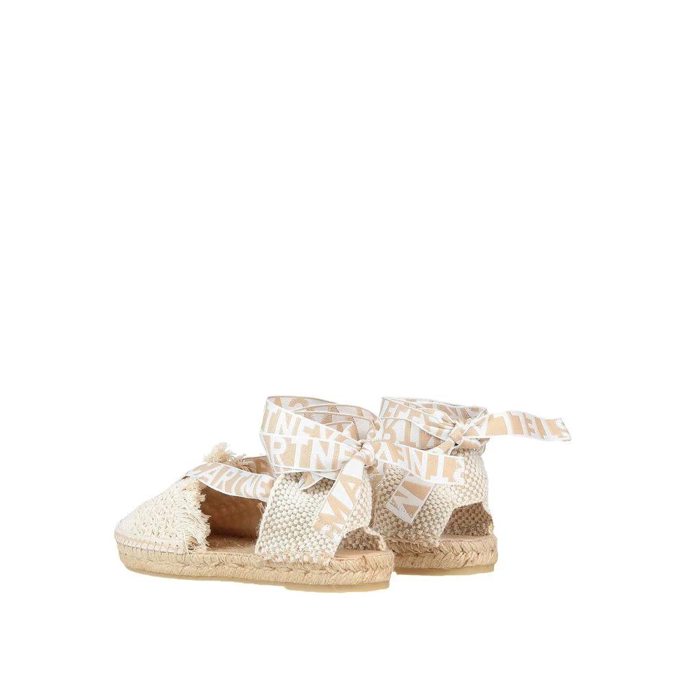 Stella McCartney Beige Canvas Espadrilles by Stella McCartney