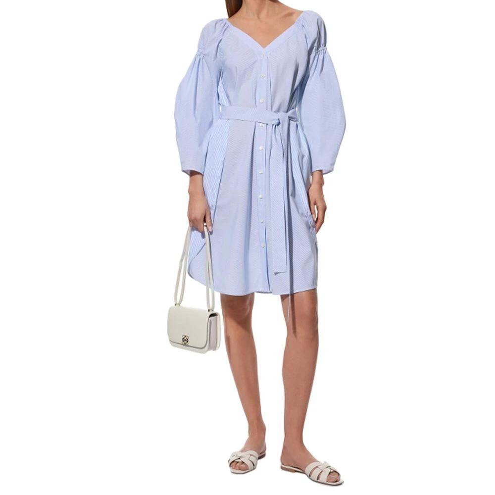 Stella McCartney Blue Cotton Casual Dress by Stella McCartney