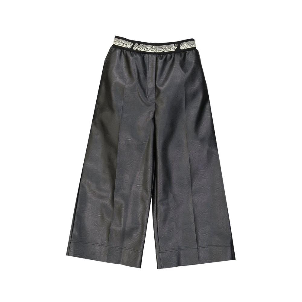 Stella McCartney Black Leather Pants by Stella McCartney