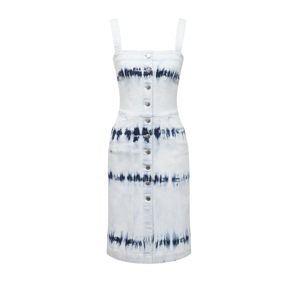Stella McCartney Blue Polyester Casual Dress by Stella McCartney