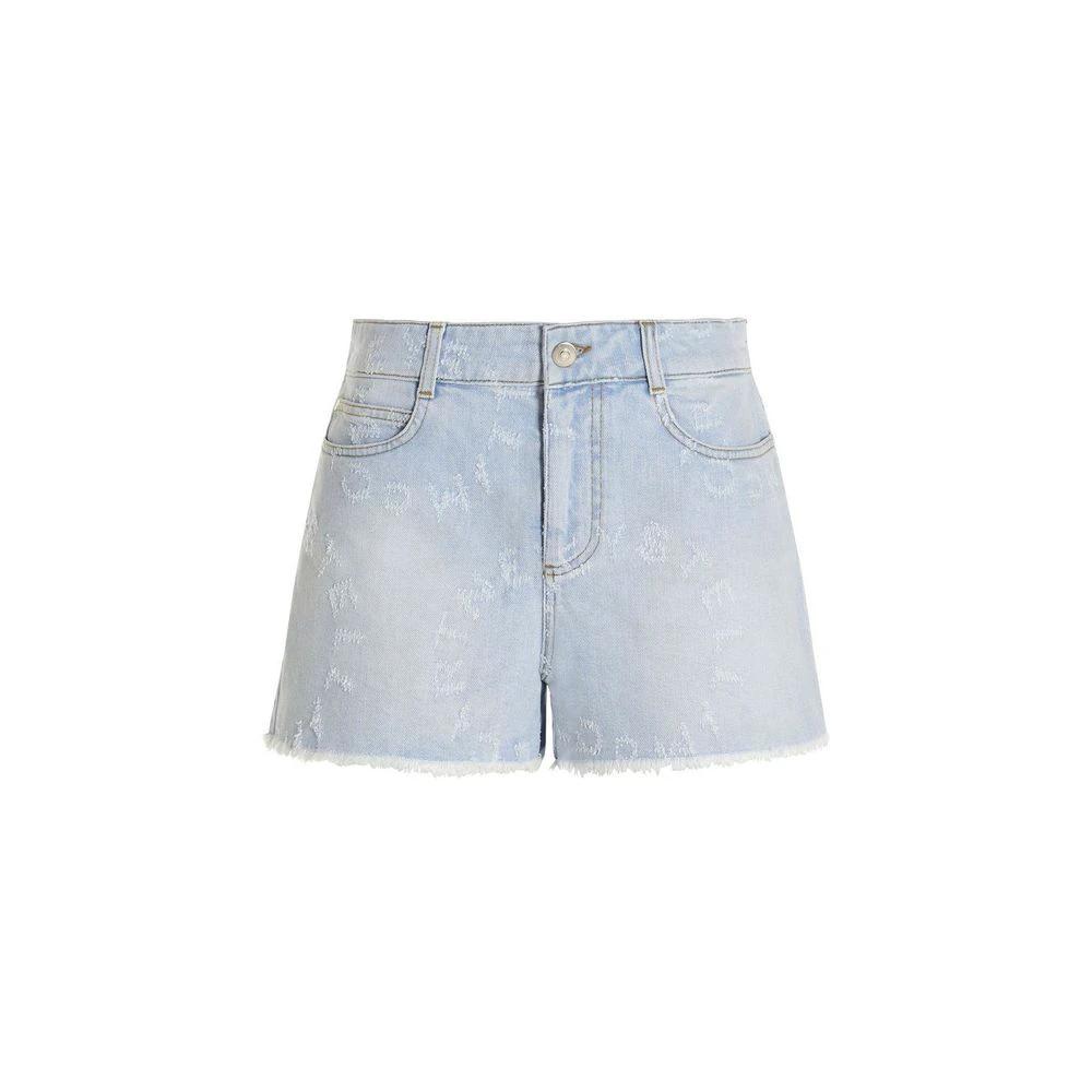 Stella McCartney Blue Denim Shorts by Stella McCartney