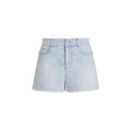 Stella McCartney Blue Denim Shorts by Stella McCartney