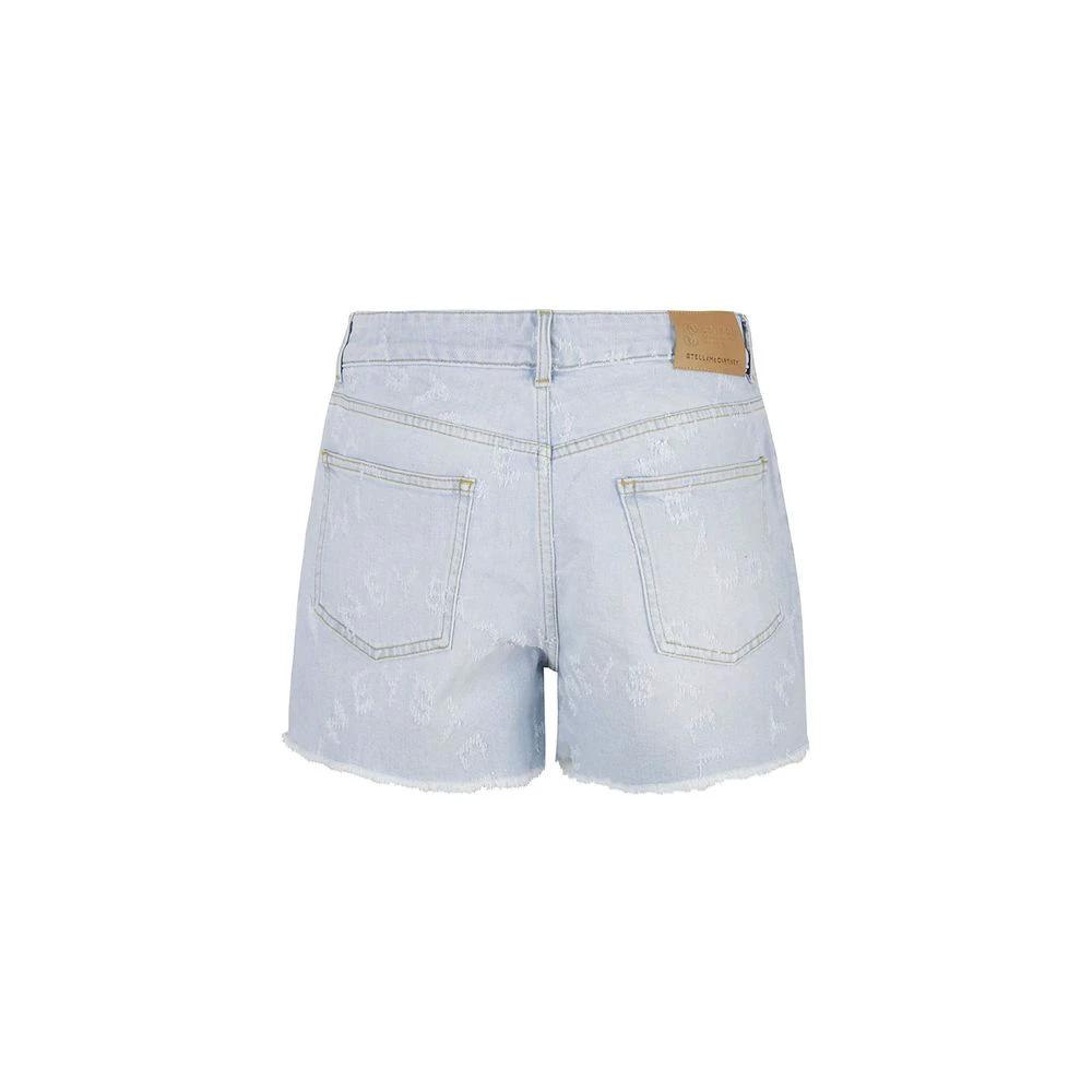Stella McCartney Blue Denim Shorts by Stella McCartney