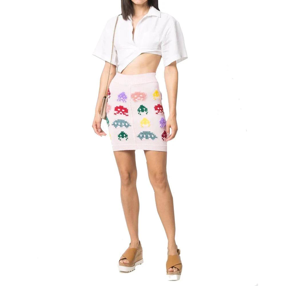 Stella McCartney Multicolor Cotton Mini Skirt by Stella McCartney