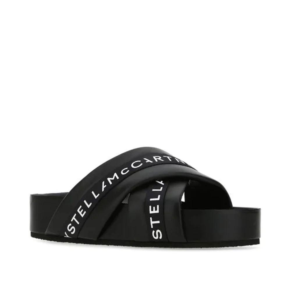 Stella McCartney Black Polyethylene Slippers by Stella McCartney