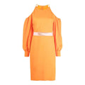 Stella McCartney Orange Viscose Casual Dress by Stella McCartney