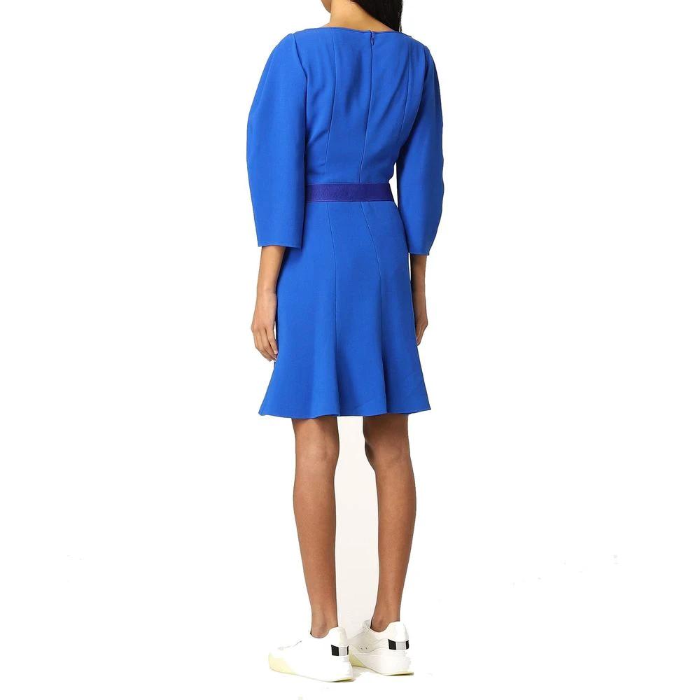 Stella McCartney Blue Viscose Casual Dress by Stella McCartney