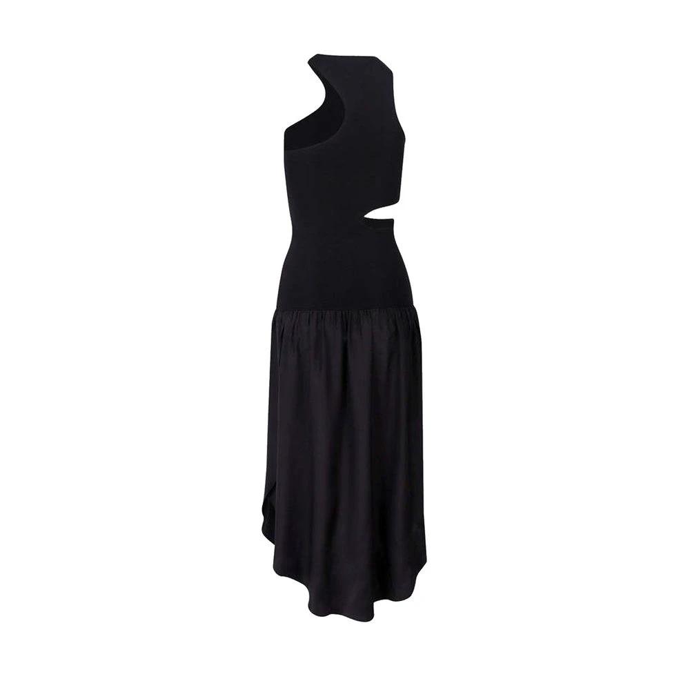 Stella McCartney Black Silk Casual Dress by Stella McCartney