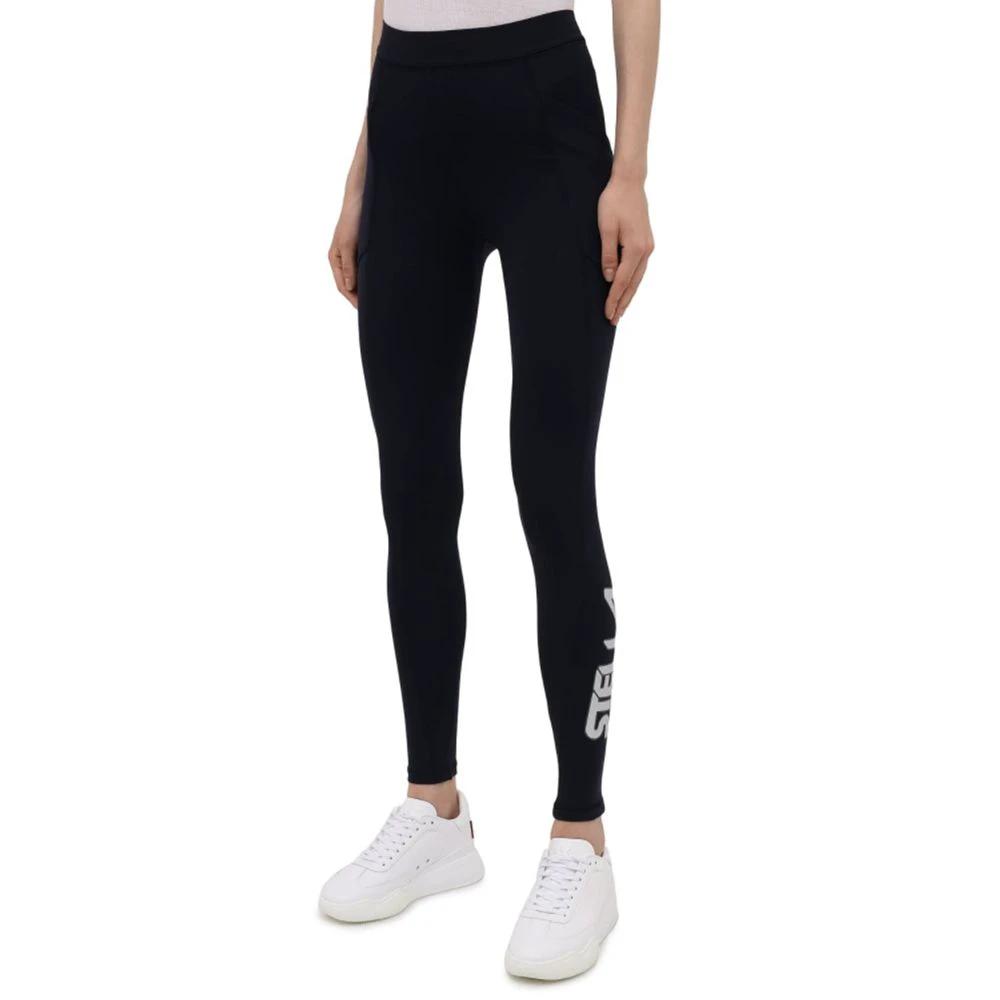 Stella McCartney Blue Polyamide Athletic Pants by Stella McCartney