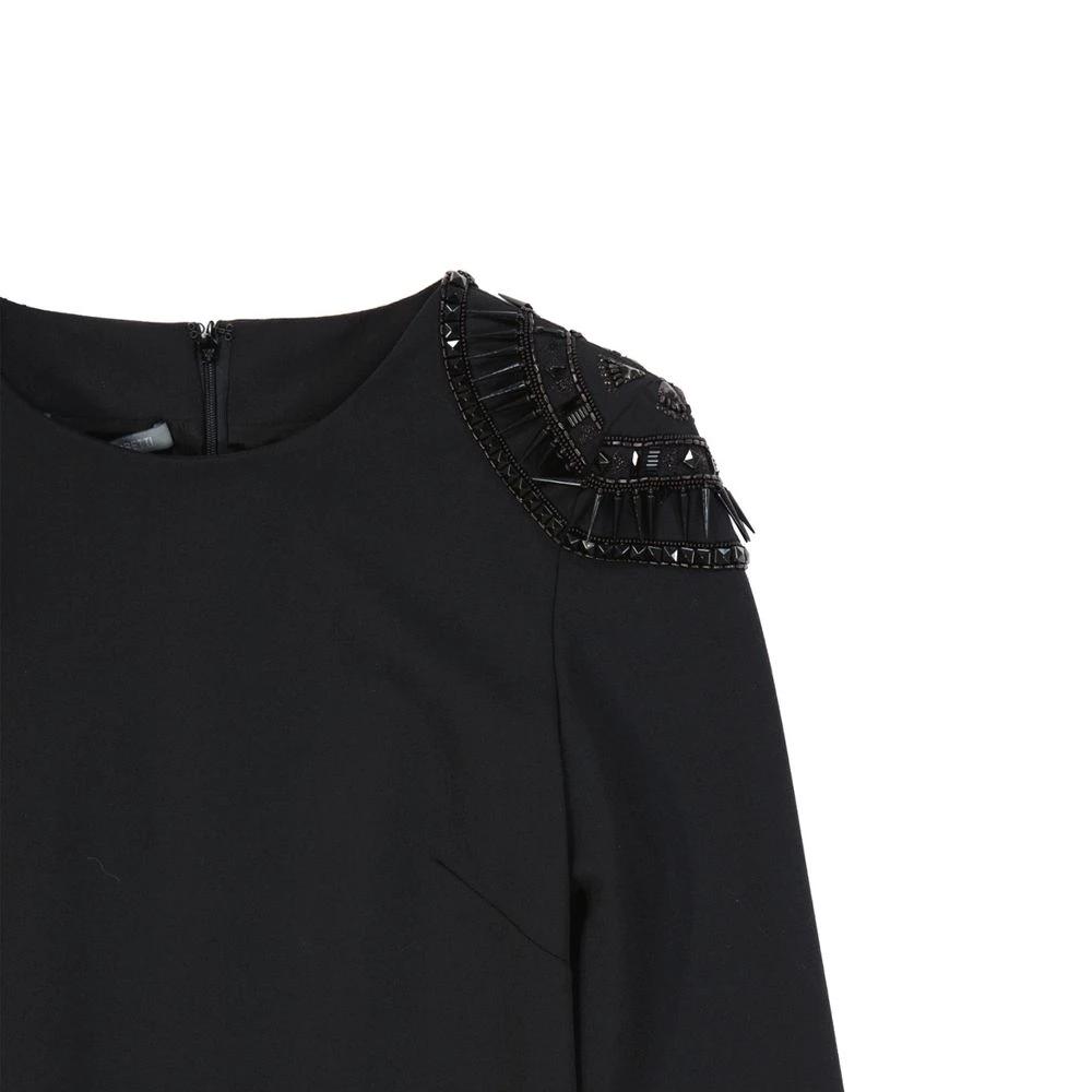 Alberta Ferretti Black Elastane Casual Dress by Alberta Ferretti