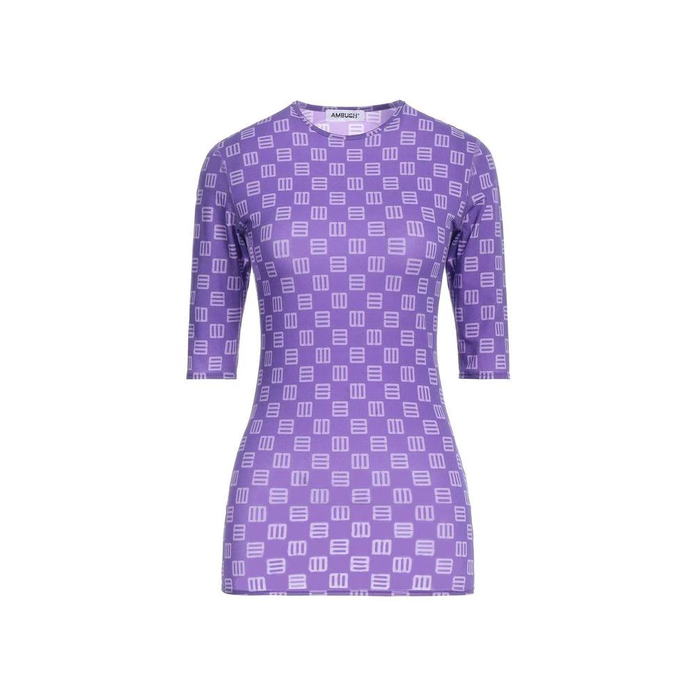 Ambush Multicolor Elastane T-Shirt