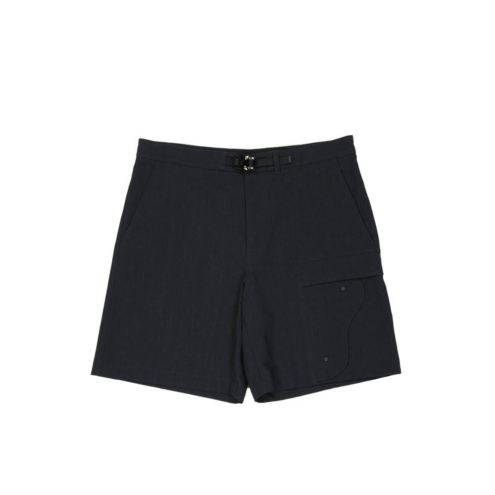 Dior Black Cotton Bermuda Shorts by Dior