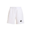 Dsquared² White Cotton Shorts by Dsquared²