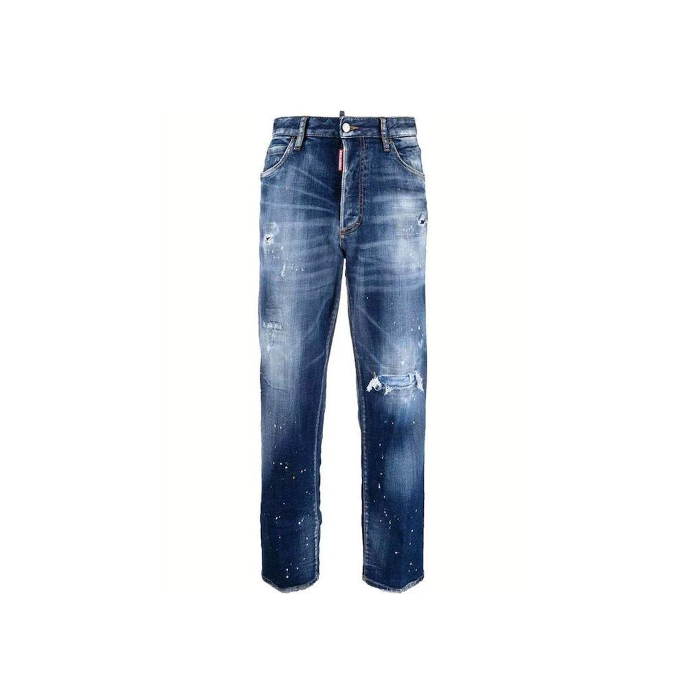 Dsquared² Blue Cotton Jeans Denim by Dsquared²