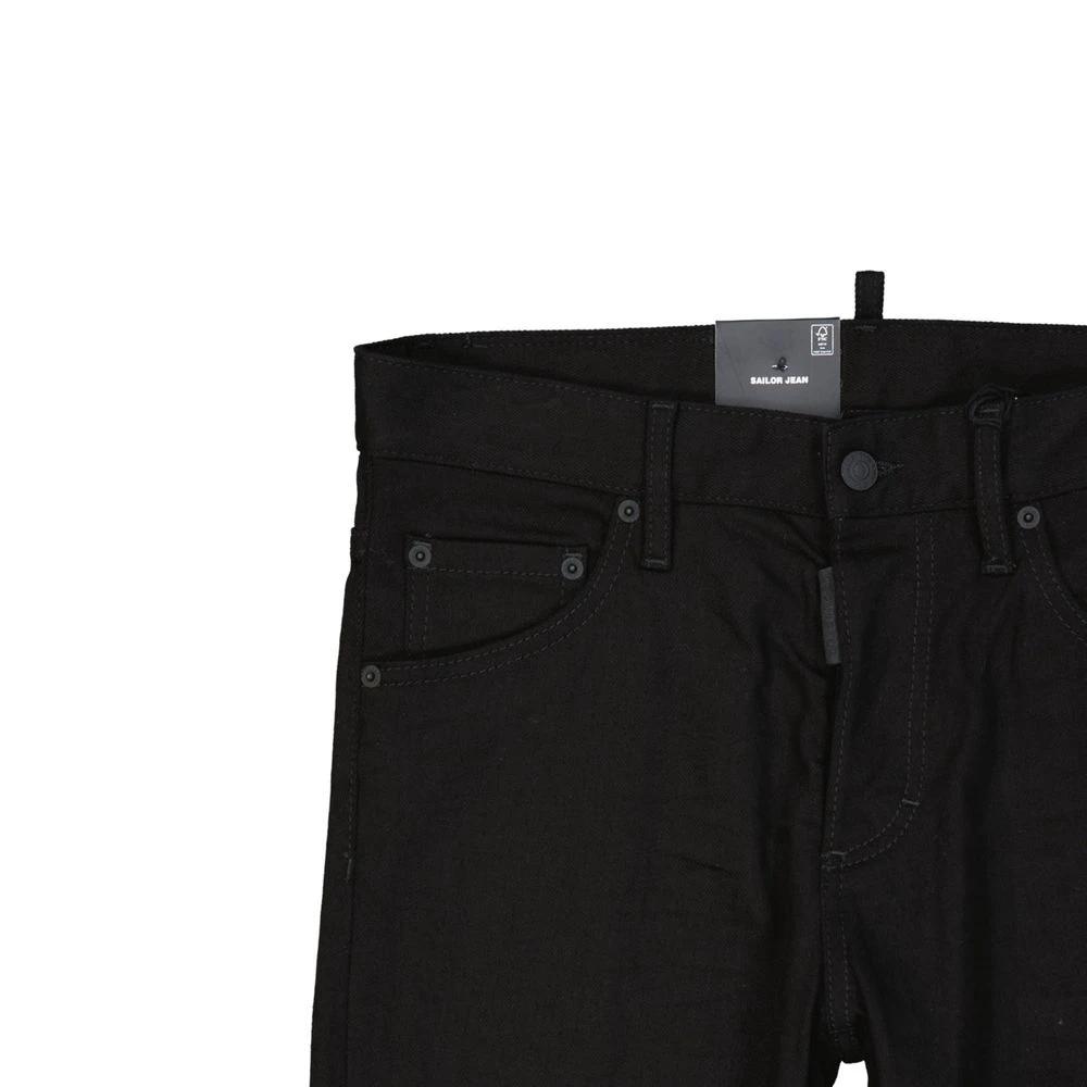 Dsquared² Black Cotton Jeans Denim by Dsquared²
