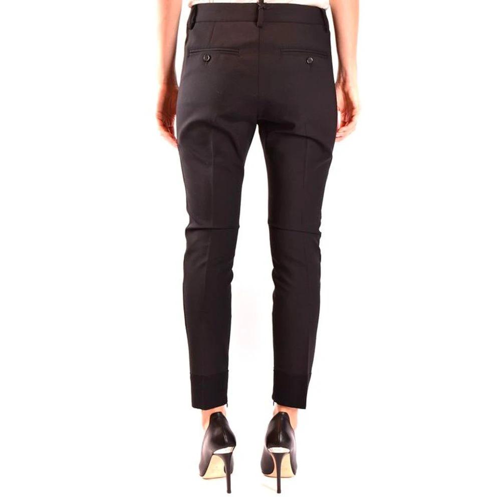 Dsquared² Black Wool Dress Pants by Dsquared²