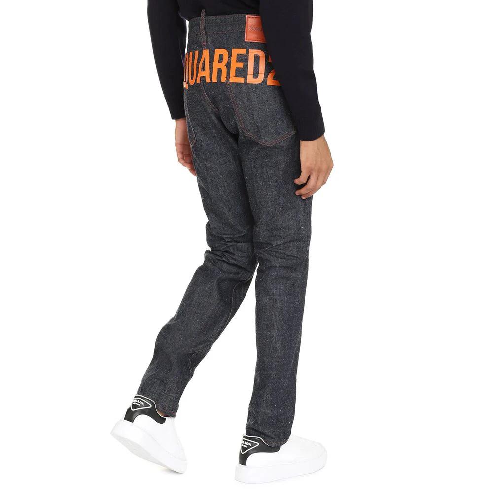 Dsquared² Blue Cotton Skinny Jeans by Dsquared²