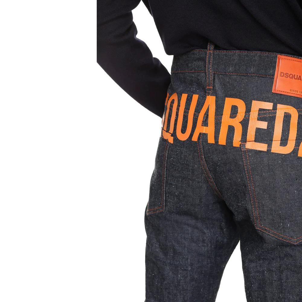 Dsquared² Blue Cotton Skinny Jeans by Dsquared²