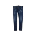 Dsquared² Blue Cotton Skinny Jeans by Dsquared²