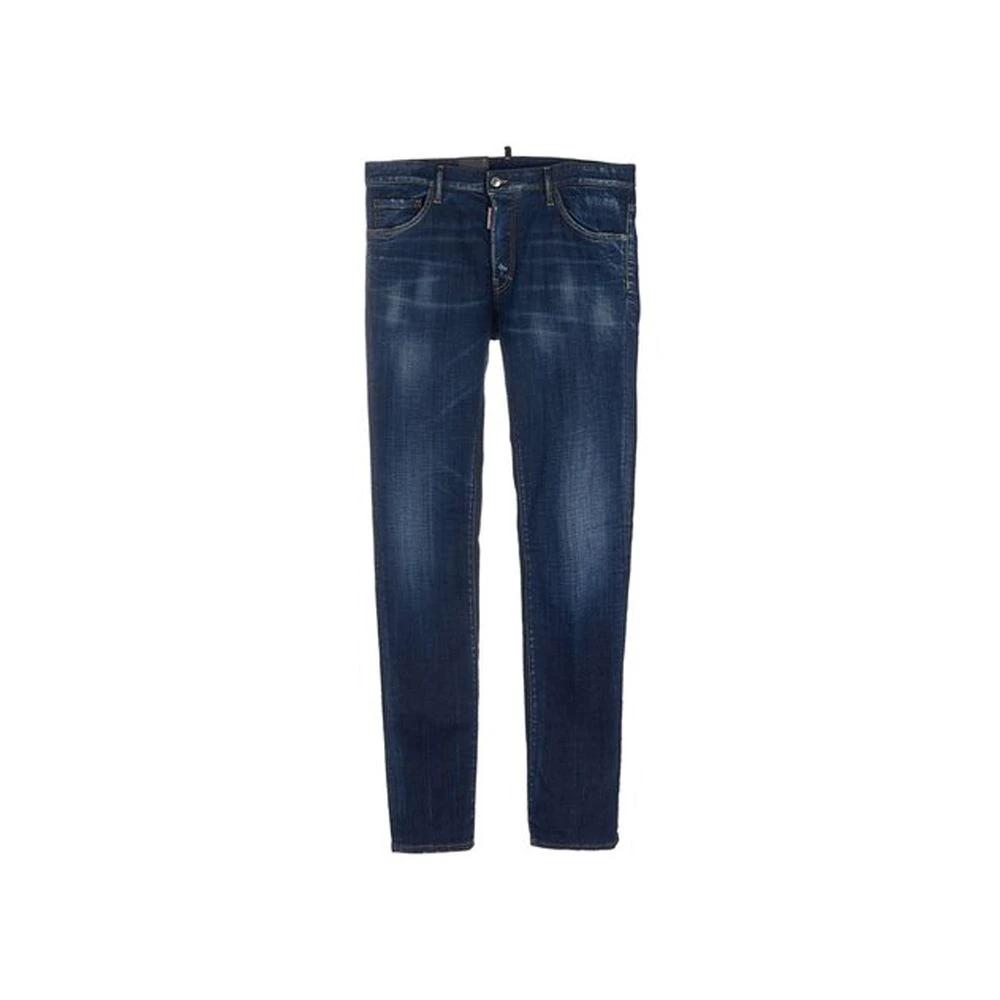 Dsquared² Blue Cotton Skinny Jeans by Dsquared²