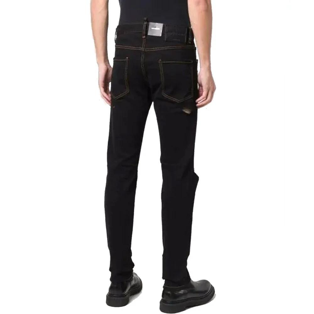 Dsquared² Black Cotton Jeans Denim by Dsquared²