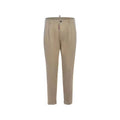 Dsquared² Beige Cotton Chino Pants by Dsquared²
