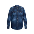 Dsquared² Blue Denim Shirt by Dsquared²