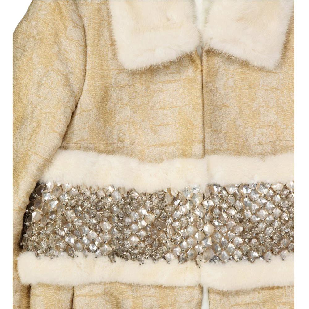 Dsquared² Beige Polyamide Coat by Dsquared²