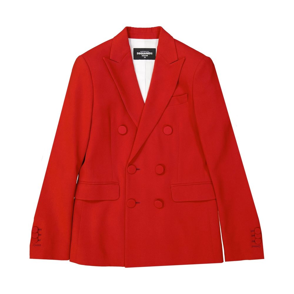 Dsquared² Multicolor Viscose Coat by Dsquared²