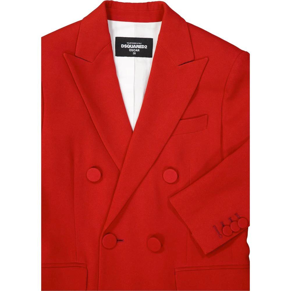 Dsquared² Multicolor Viscose Coat by Dsquared²