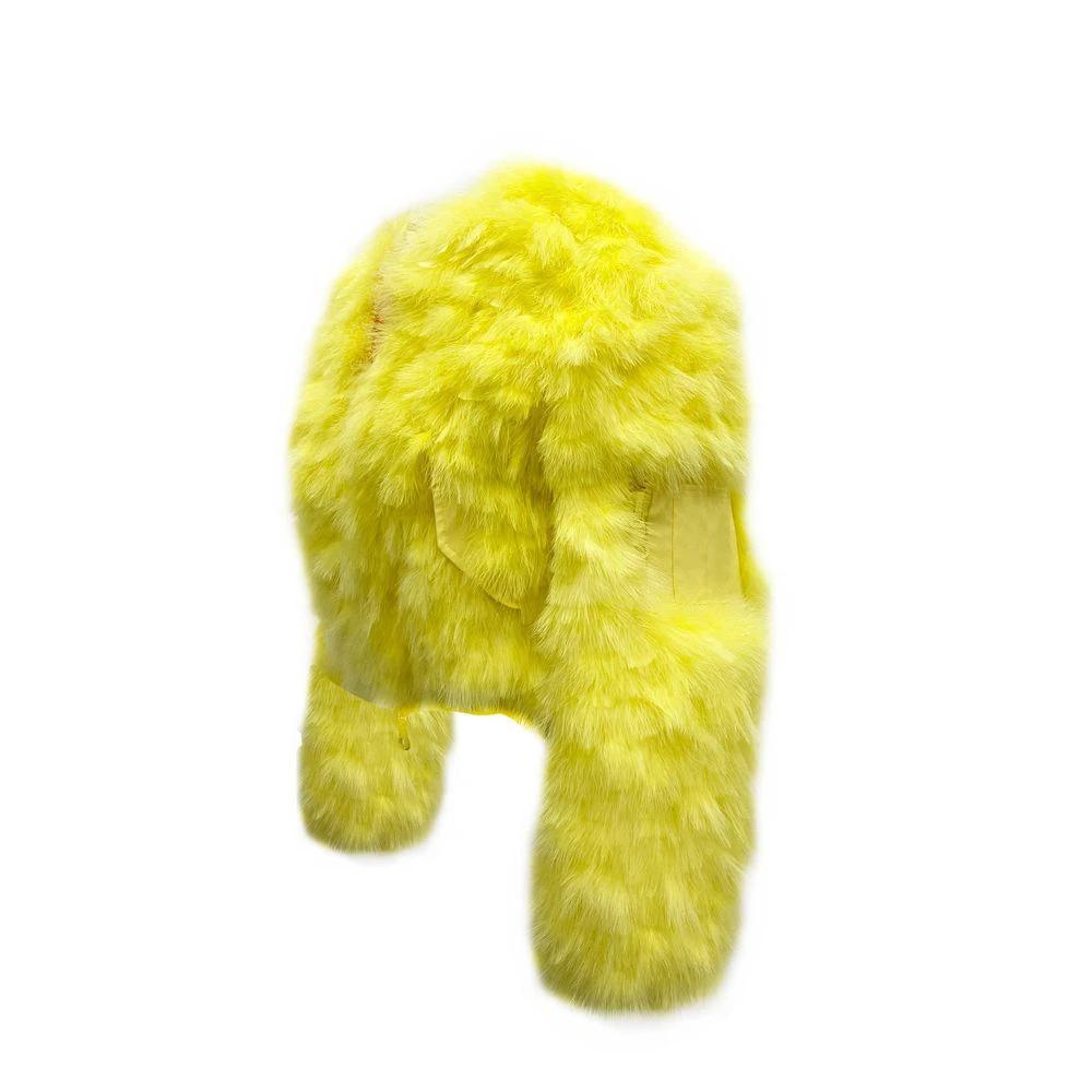 Dsquared² Bicolor Feather Bomber by Dsquared²