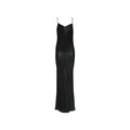 Saint Laurent Black Acetate Casual Dress