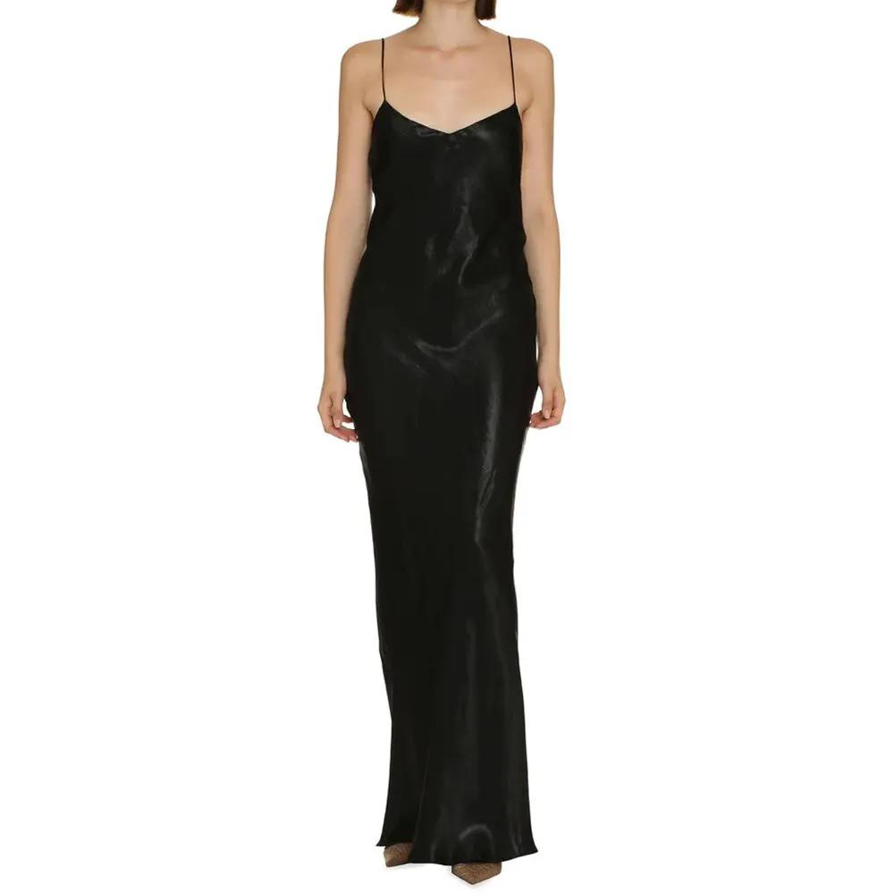 Robe décontractée en acétate noir Saint Laurent