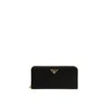 Portefeuille Prada en nylon noir