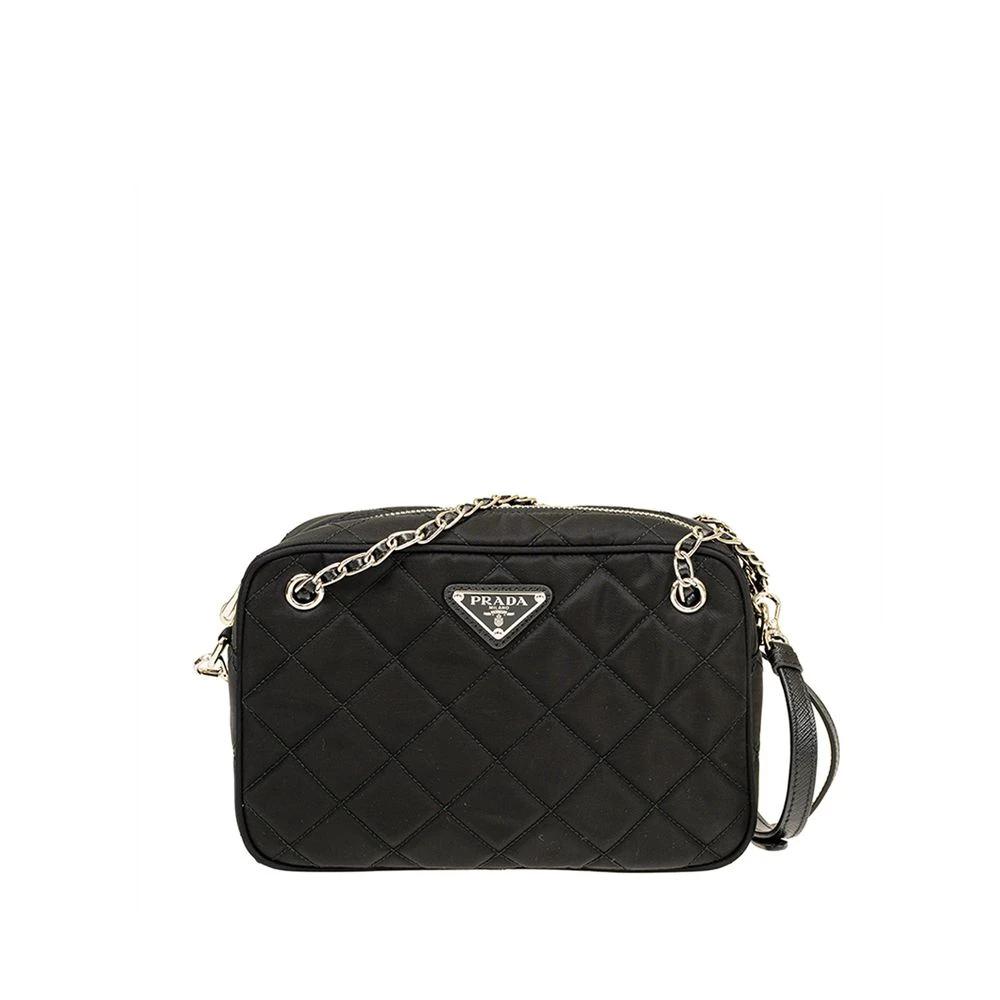Prada Black Nylon Crossbody Bag by Prada
