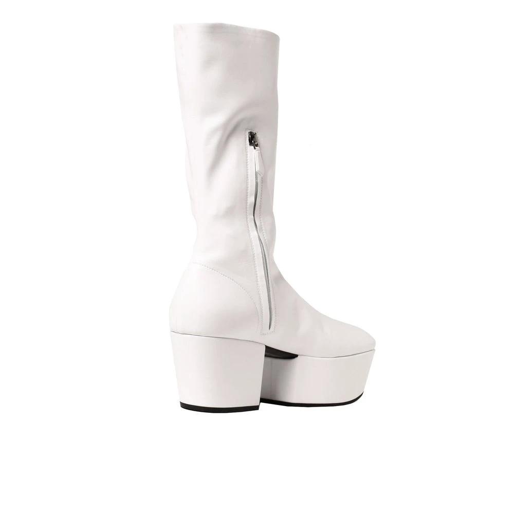 Prada White Polyethylene Boots by Prada