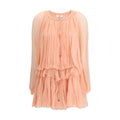 Chloé Multicolor Silk Casual Dress