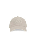 Casquette en coton beige Ganni (chapeau de baseball)