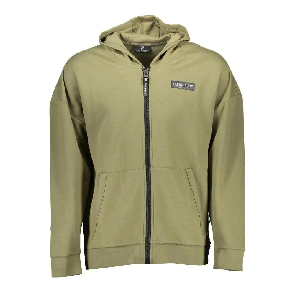 Plein Sport Bicolor Cotton Sweatshirt