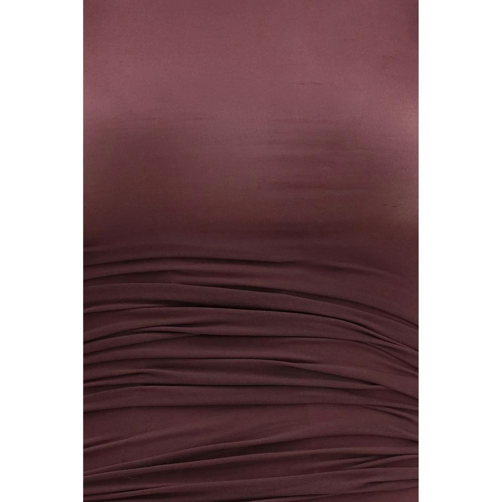 Wolford Bordeaux Polyamide Casual Dress by Wolford