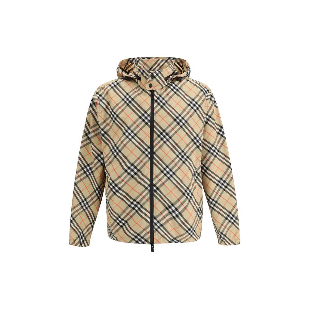 Burberry Multicolor Polyester Shell Jacket by Burberry