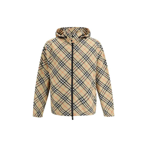 Burberry Multicolor Polyester Shell Jacket by Burberry