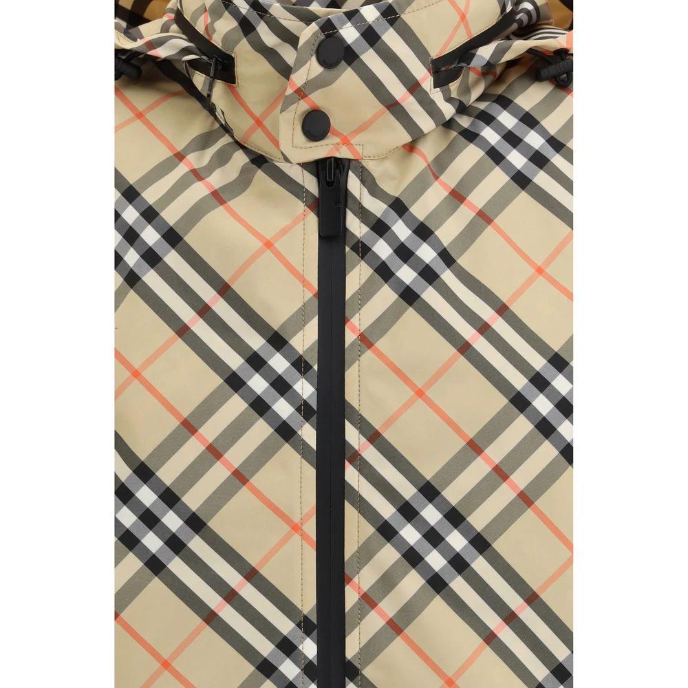 Burberry Multicolor Polyester Shell Jacket by Burberry