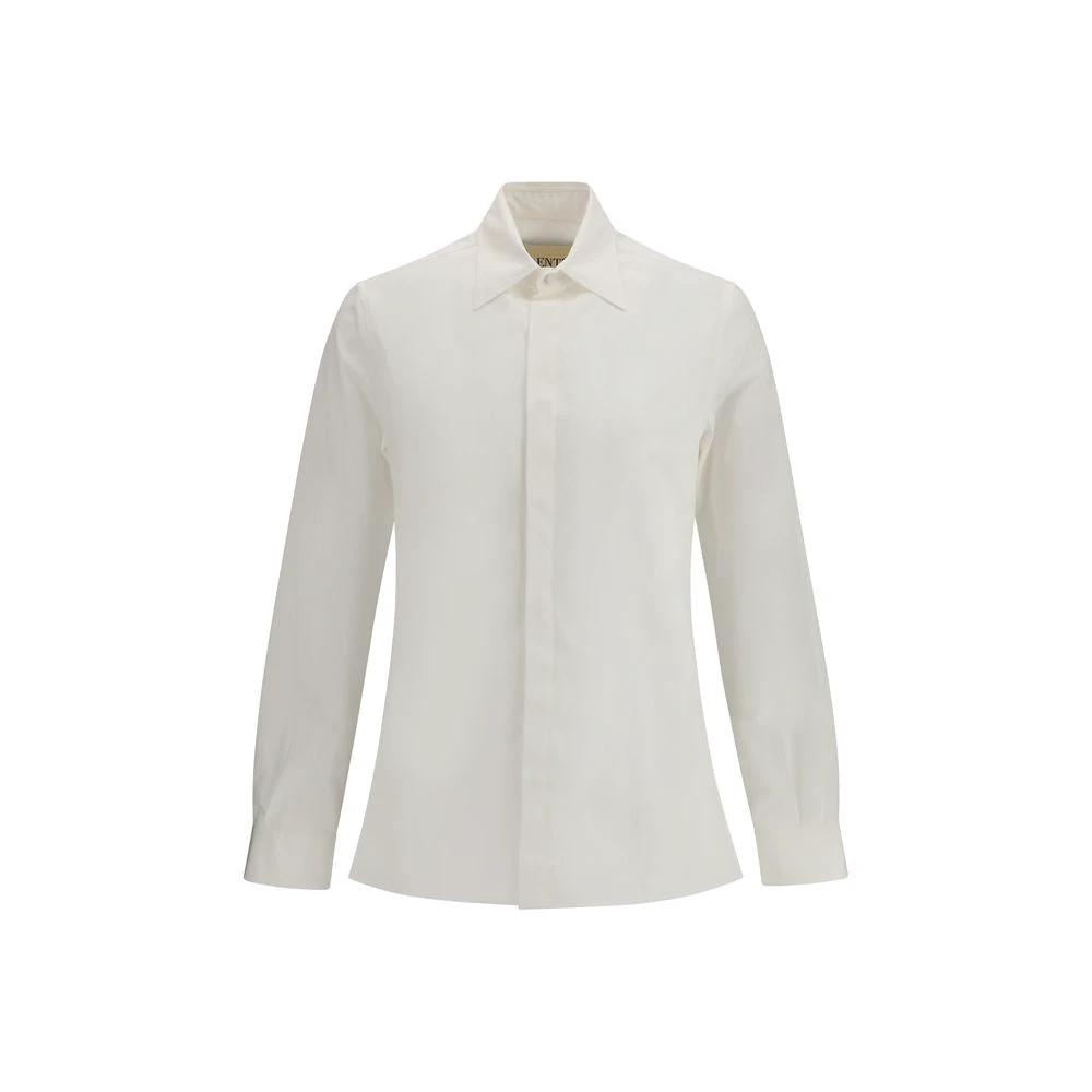 Valentino White Cotton Dress Shirt by Valentino