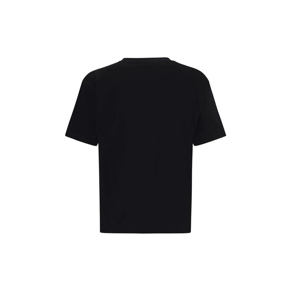 Valentino Black Cotton T-Shirt by Valentino