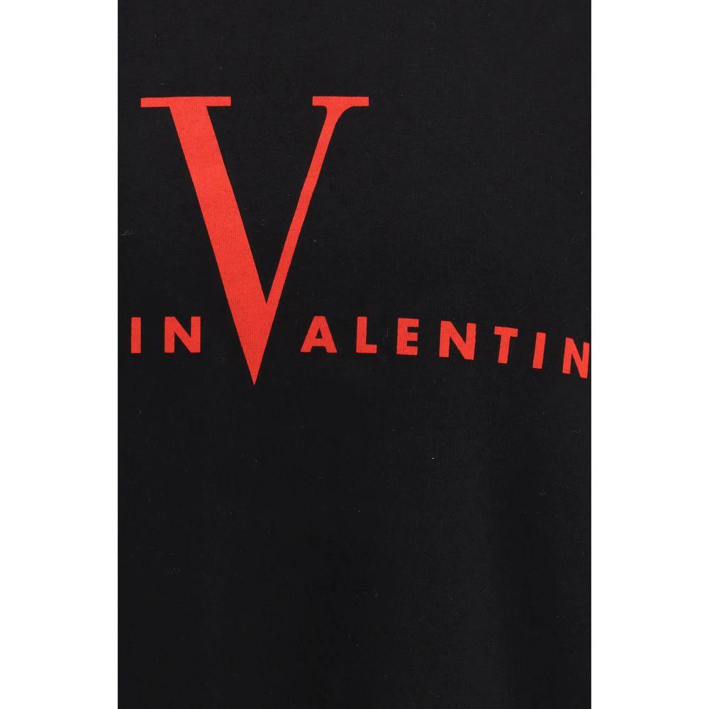 Valentino Black Cotton T-Shirt by Valentino