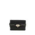 Sac bandoulière Valentino Garavani Bos Taurus en cuir de veau noir