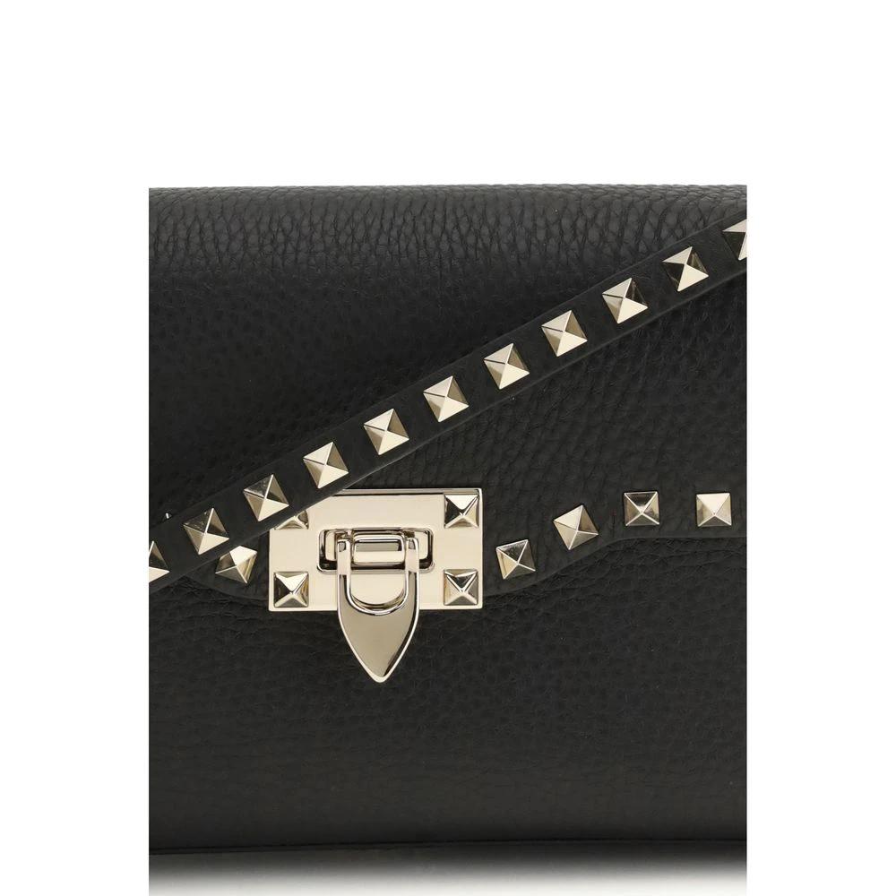 Sac bandoulière Valentino Garavani Bos Taurus en cuir de veau noir